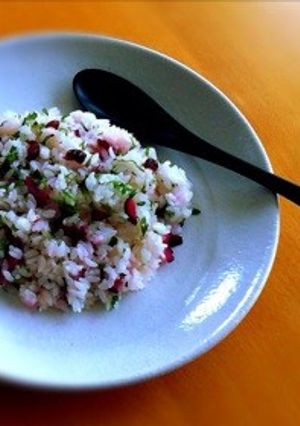 柴漬け炒飯-レシピのメイン写真