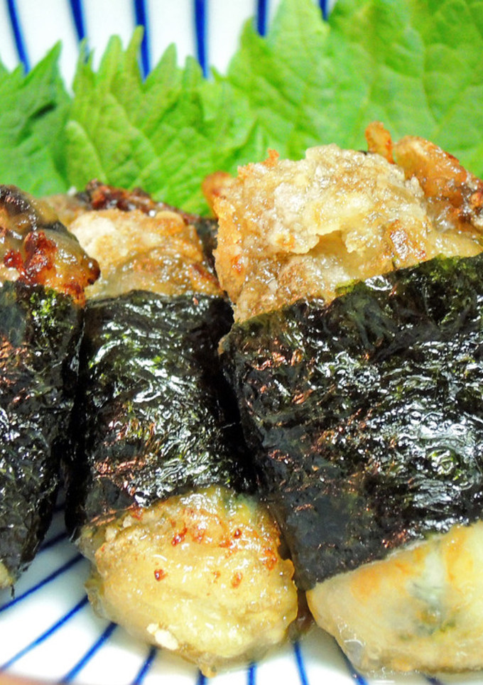 めんつゆで簡単♪牡蠣の磯辺焼き-レシピのメイン写真