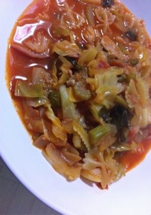 冷蔵庫のあまり野菜でトマトスープ-レシピのメイン写真