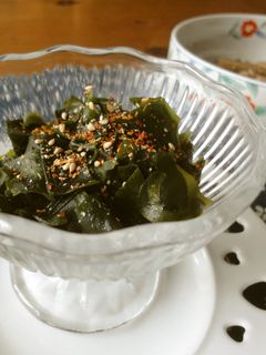 簡単*若布のにんにく醤油炒め-レシピのメイン写真