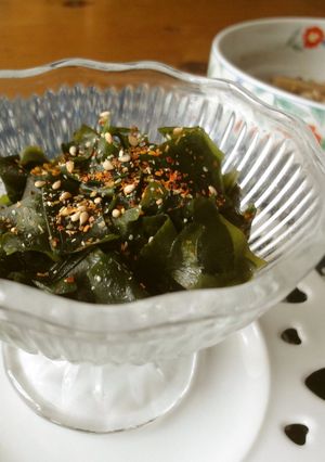 簡単*若布のにんにく醤油炒め-レシピのメイン写真