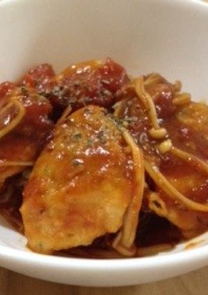 簡単♡美味しいチキントマト煮‼︎-レシピのメイン写真