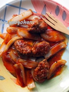 お弁当に♪簡単!煮込みハンバーグ-レシピのメイン写真