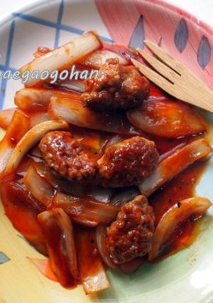 お弁当に♪簡単！煮込みハンバーグ-レシピのメイン写真