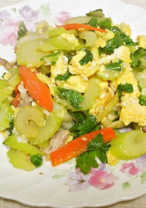 セロリ♪塩麹でパクパク食べちゃおう！-レシピのメイン写真