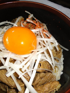 我が家の牛丼-レシピのメイン写真