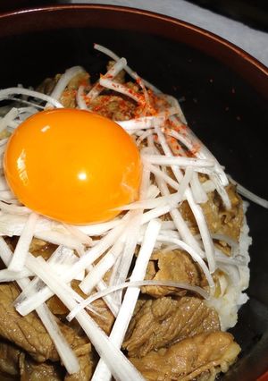 我が家の牛丼-レシピのメイン写真