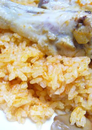 炊飯器de手羽元チキンライスピラフ☆-レシピのメイン写真
