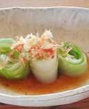 タケノコ白菜と大根のポン酢仕立て