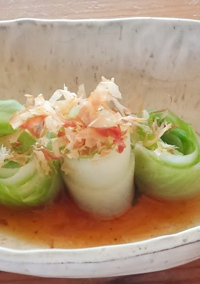 タケノコ白菜と大根のポン酢仕立て-レシピのメイン写真