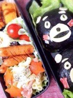くまモン弁当-レシピのメイン写真
