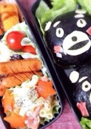 くまモン弁当-レシピのメイン写真