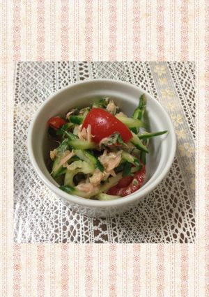 簡単★きゅうりトマトツナのサラダ-レシピのメイン写真