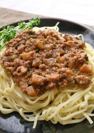 お家の味噌で簡単ジャージャー麺or丼-レシピのメイン写真