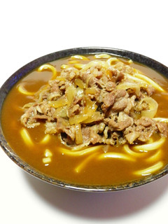簡単本格的*肉カレーうどん♪-レシピのメイン写真