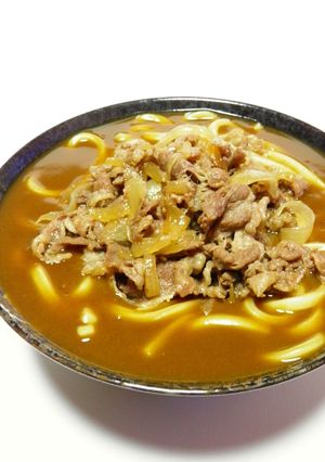 簡単本格的＊肉カレーうどん♪-レシピのメイン写真
