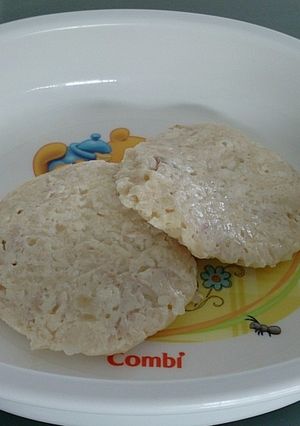 離乳食☆もちもちしない豆腐バーグ-レシピのメイン写真
