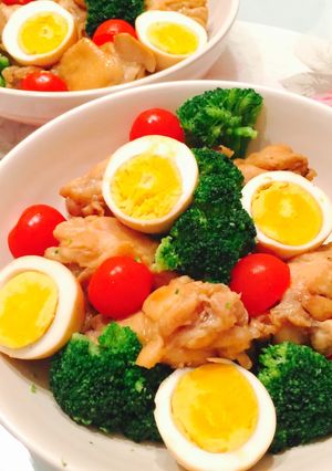 フライパンで♥手羽元のめんつゆさっぱり煮-レシピのメイン写真