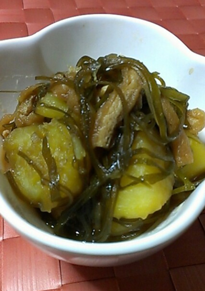 切り昆布とさつま芋の煮物♪-レシピのメイン写真