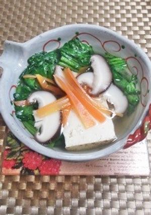 冬季限定no寒締め法蓮草鍋-レシピのメイン写真