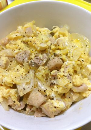 BKペッパーと☆Wネギとしめじの親子丼☆-レシピのメイン写真