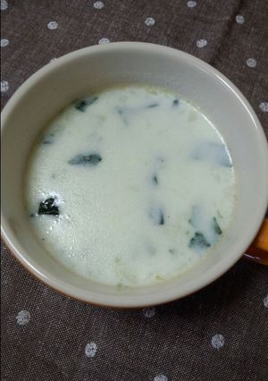 ほうれん草のクリームスープ-レシピのメイン写真