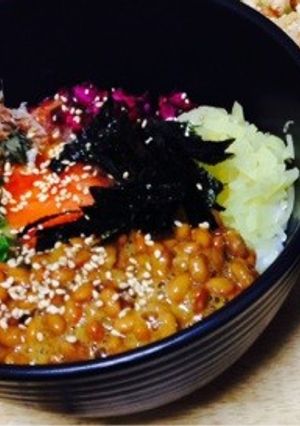 納豆丼-レシピのメイン写真