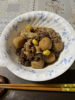 ホクホク 小芋と牛肉の旨煮こみ-レシピのメイン写真
