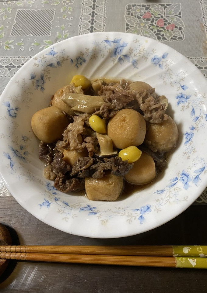 ホクホク　小芋と牛肉の旨煮こみ-レシピのメイン写真