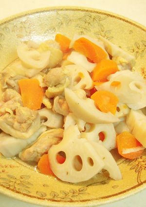 甘辛くしないれんこんの煮物-レシピのメイン写真