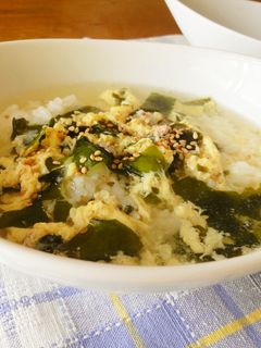 *簡単*わかめクッパ*-レシピのメイン写真