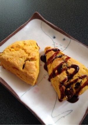 HMで簡単カボチャスコーン☺︎-レシピのメイン写真