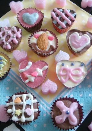 バレンタイン友チョコ♡クッキーinチョコ-レシピのメイン写真