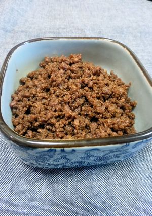 ママの牛そぼろ-レシピのメイン写真