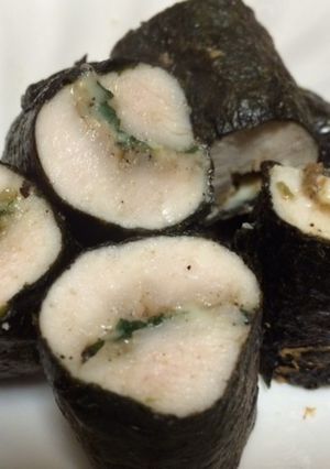 【糖質制限】ヘルシー美味しいささみ海苔巻-レシピのメイン写真
