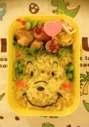 プーさん♪キャラ弁-レシピのメイン写真