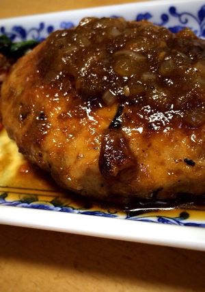 焼肉のタレで煮込みハンバーグ✳︎-レシピのメイン写真
