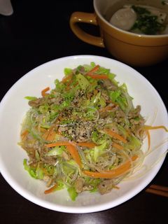 簡単☆野菜と春雨の中華風炒め-レシピのメイン写真
