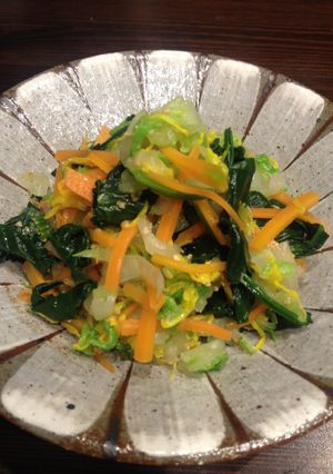 彩り野菜の胡麻ポンあえ-レシピのメイン写真