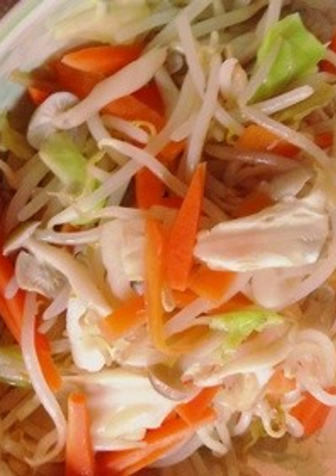 簡単☆ほんだしだけで野菜炒め(^^)♪-レシピのメイン写真