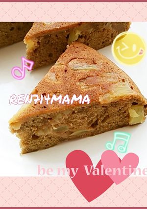 南国風の炊飯器ケーキ☆パインチョコケーキ-レシピのメイン写真