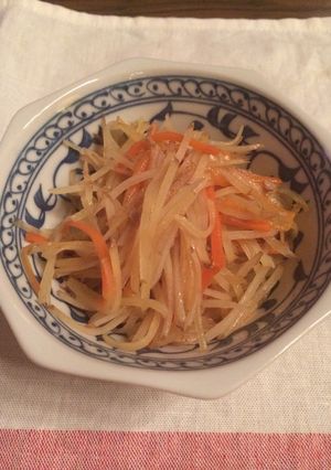 給料日前のお助けじゃがいもきんぴら-レシピのメイン写真