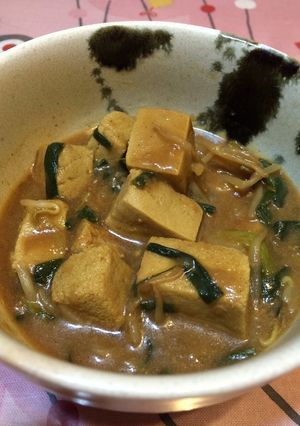 カレーのリメイクに☆高野豆腐のカレー風-レシピのメイン写真