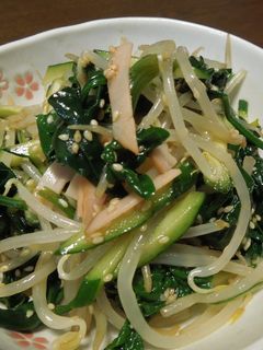 もやしとほうれん草の和え物✿-レシピのメイン写真