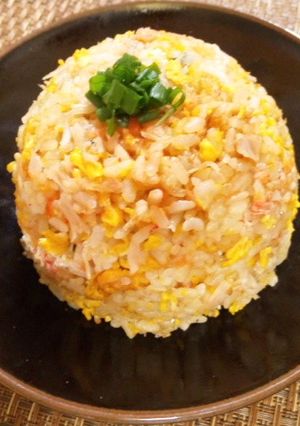 明太子とじゃこの和風チャーハン-レシピのメイン写真
