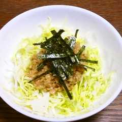 รูปของ ＊くずきりの納豆サラダ＊