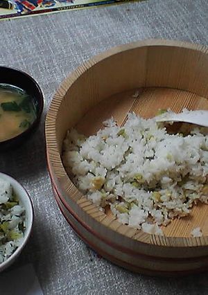 板ワカメ＆そらまめごはん-レシピのメイン写真
