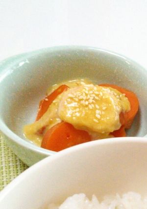 人参の味噌かけ-レシピのメイン写真
