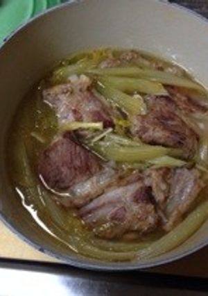 豚軟骨とセロリのマーマレード煮-レシピのメイン写真