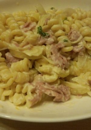 クリームチーズと生ハムのパスタ-レシピのメイン写真